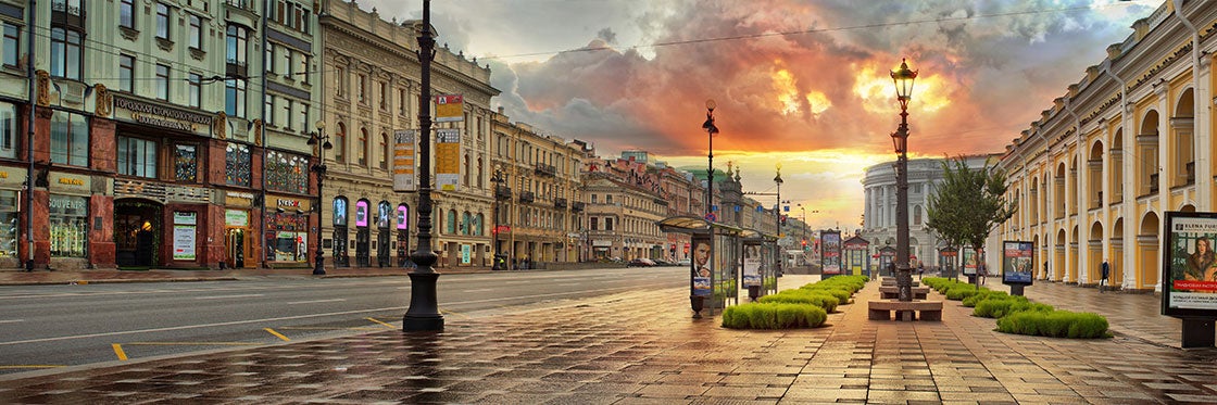 Prospettiva Nevskij di San Pietroburgo